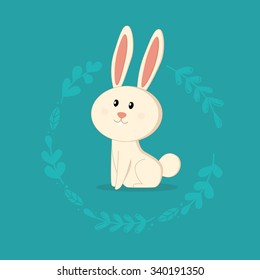 White Rabbit Illustration