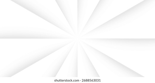 Fondo de ráfaga de luz de degradado radial blanco. Diseño Abstractas mínimo