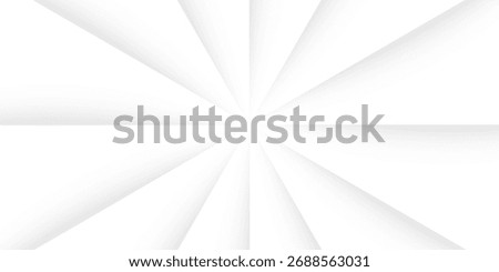 White Radial Gradient Light Burst Background. Minimal Abstract Design