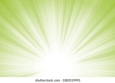 White radial light