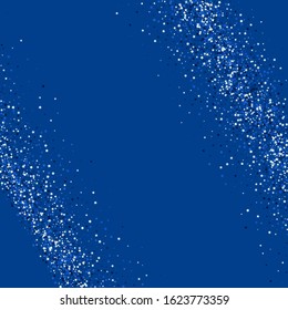 White Rain Light Graphic Background. Decoration Star Postcard. Luxury Dust Invitation. Dark Vector Luxury Design.
