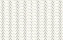 White Realistic Knit Texture Vector Seamless Pattern
