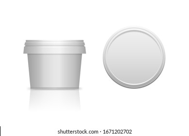 Download Labeled Round Plastic Container Hd Stock Images Shutterstock