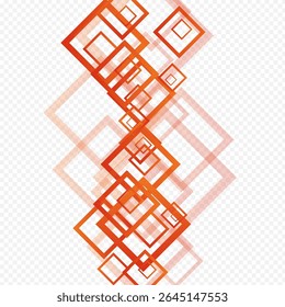 White Rectangle Geometric Vector Transparent Background. Web Element Design. Yellow Trendy Template. Grey Abstract Texture.
