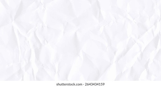 Textura de papel artesanal reciclado branco como fundo. Textura de papel cinza, página vintage velha ou vinheta grunge do jornal velho. Padrão áspero arte amassado carta grunge. Quadro rígido com espaço de cópia para texto.