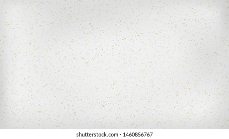 White recycled spotted horizontal note paper texture, light background. Vector illustratio