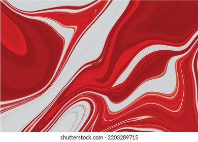 white and red Abstract Marble acid effect background
