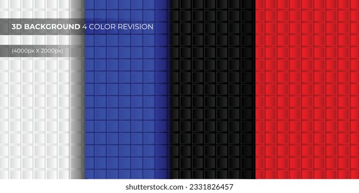 White, red, black and blue abstract texture. Vector background 3d paper art style can be used in cover design, book design, poster, cd cover, flyer, website backgrounds or advertising.
