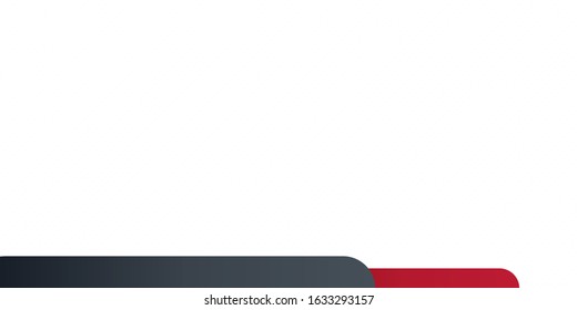White Red Black Gradient Blue Box Round Rectangle Abstract Background Vector Presentation Design. Vector Illustration.
