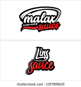 
white red black word mark text curved line simple modern logo design concept suitable for entertainment arts brand clothing 