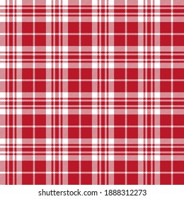 White and Red colors modern plaid Scottish seamless pattern.Texture from plaid,tablecloths, clothes, shirts, dress, jacket, skirt, paper, blankets and other textile products.