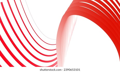white red flag gradient background abstract wavy tech lines 