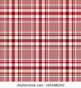 White, Red modern tartan plaid Scottish seamless pattern.Texture from plaid, tablecloths, clothes, shirts, dresses, jacket, skirt, paper, blankets and other textile products.