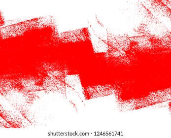 white and red paint vector background texture with grunge brush strokes