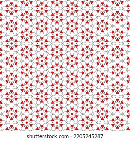 White Red Texture Finger Opening Hole Tiles Fashion Clothes Wrapping Paper Wallpaper Banner Background Interior Design Decorative Laminates Elements Carpet Interior Design Backdrop Geometrical Pattern