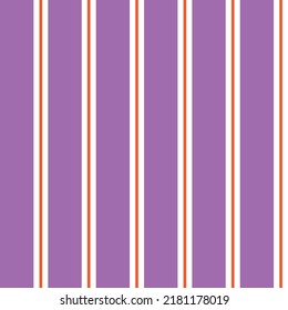 White and red vertical stripe pattern on purple background. Stripe textile pattern for fabric and textile design.