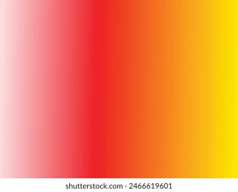 White, red and yellow  color combination gradient background design.