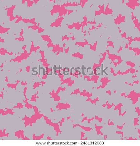 White Repeated Circle Graphic Graffiti. Violet  Seamless Pattern. Multicolor Seamless Grunge Graphic Print. Camouflage Vector Red Repeated Doted Graphic Artwork.