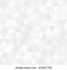 White retro triangle background, Abstract square mosaic background, Square background vector - Shutterstock ID 676327702