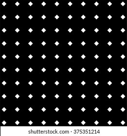 White rhombuses on a black background