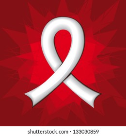 White ribbon