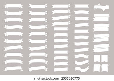 White ribbon frame set Frame set Title