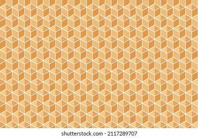 White rimmed paper box, seamless pattern background. Vector illustration.