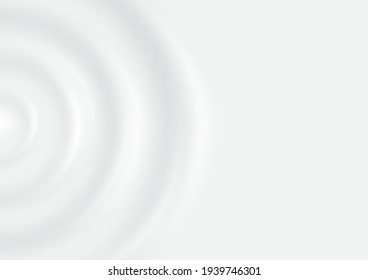 White ripple milk surface texture abstract background vector illustration