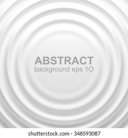 White rippled background with place for your content. White background design for banner, poster, flyer, card, postcard, cover, brochure. Eps 10 vector illustration with gradient mesh.