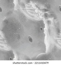 weißer Felsboden. Light Gray Ink Grain Slate. Weißes, weißes Vektormuster. Weiße graue Farbwissenschaft. Gray Gradient Science. Grauer Wiederholungshintergrund. Lichtleitmuster Moderne abstrakte Vorlage.