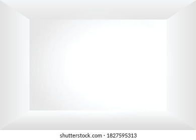 White room with light walls, background