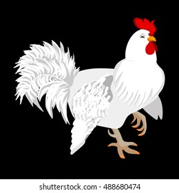 White Rooster symbol 2017