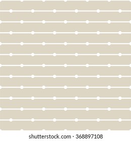 white Round Dots and Lines Design