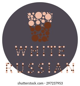 White Russian cocktail