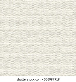 White rustic fabric. Abstract vector.