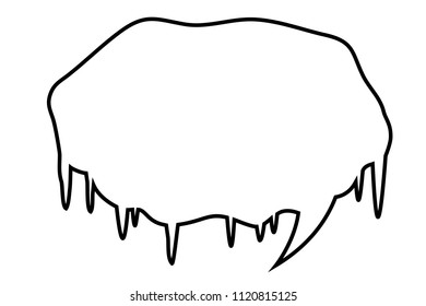 White sandwich of coldness.