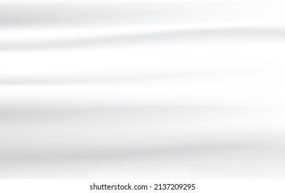 Abstrakter weißer Satin-Hintergrund. Business-Banner für Bildschirmhintergründe. Modernes Ambiente.