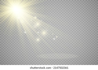 White scene on with spotlights. Vector illustration.