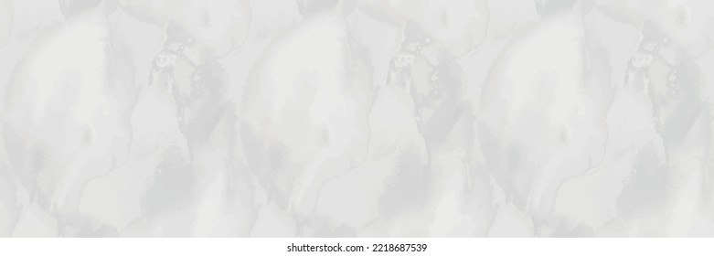 White Science Pattern. Light Gradient Background. Grey Tile Paint. Grey Grey Color Science. White Gray Ink Grain Slate. Light Repeat Science. Vector Seamless Template. White Light Vector Pattern.