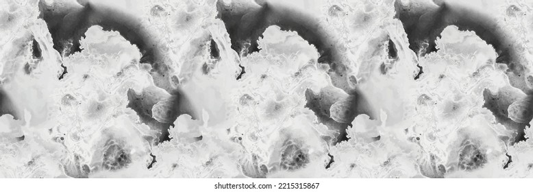 White Science Texture. Light Gradient Science. White Gray Ink Background. Grey Grey Color Splash Floor. Light Tile Stone. Modern Seamless Template. Grey Repeat Background. White White Vector Grunge.