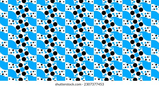 Fondo vectorial de estilo punteado de pantalla blanca 