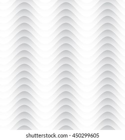 White seamless Abstract line curve repeating background. Wave pattern