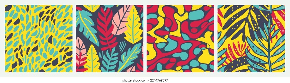 White Seamless Abstract Modern Lines Texture. Gradient Seamless Color Monstera Template, Seamless Backdrop. Pastel Repetitive Classic Branch Ornament Pattern. 