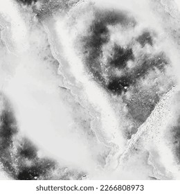 White Seamless Background. Light Gray Ink Science. Grey Grey Color Repeat Wall. Grey Grain Science. White Light Elegant Texture. White Science Pattern. Light Rock Stone. Vector Abstract Template.
