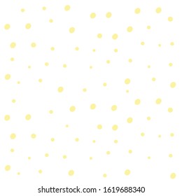 White seamless background.. Web texture. Yellow spots on a white background.