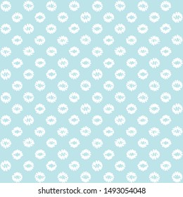 White Seamless circle Lines Pattern. Abstract blue Background Design, Vector illustration