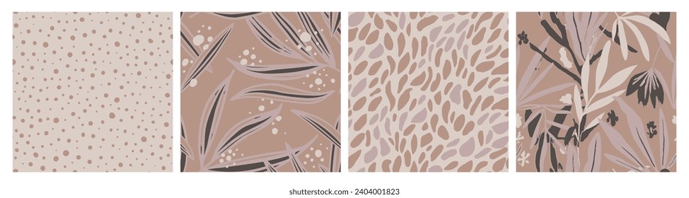 White Seamless Classic Palm Lines Art. Vibrant Repeated Elegant Simple Leaves, Seamless Vector. Black Seamless Color Beautiful Shape Print. 
