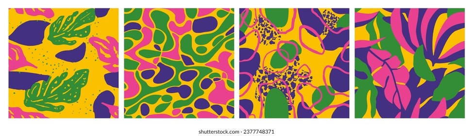 White Seamless Color Branch Scribble Print. Vibrant Repetitive Fashion Modern Artwork, Seamless Design. Black Endless Elegant Retro Ornament Wallpaper. 