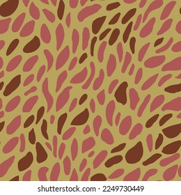 White Seamless Color Simple Set Pattern. Orange Repetitive Fashion Modern Element, Seamless Design. Black Repeated Summer Artistic Ornament Vector. 