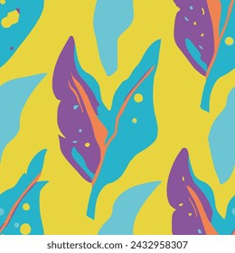 White Seamless Decoration Beauty Lines Pattern. Gradient Repeated Fashion Artistic Style, Seamless Backdrop. Green Endless Abstract Tree Watercolor Texture. 